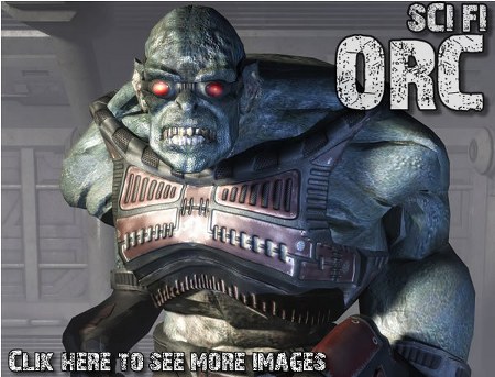 Dexsoft - Sci-Fi ORC animated character