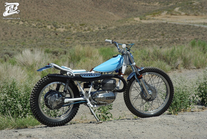 Кастом-байк Conquistador 250 на базе Bultaco Matador