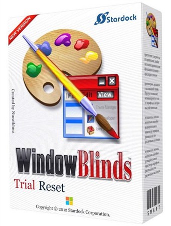Stardock WindowBlinds v 7.4 Trial Reset + 127 best .wba files