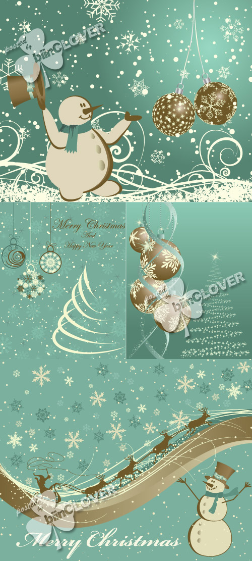 Christmas and New Year card 0328