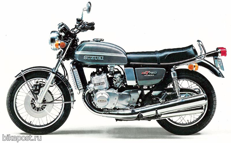 Мотоциклы Suzuki GT750 Rizla