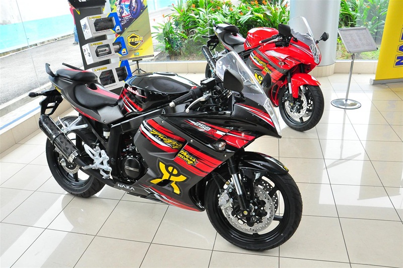 Мотоциклы NAZA Blade 250R и NAZA Blade 650R 2013