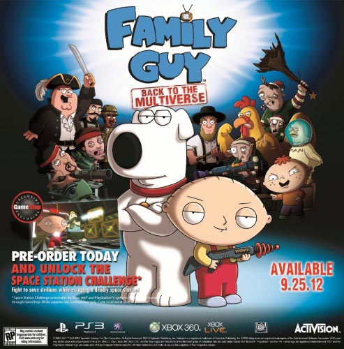 Family Guy. Back to the Multiverse (2012)