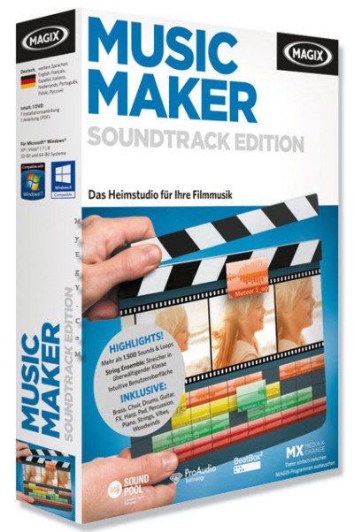 MAGIX Music Maker Soundtrack Edition v19.0.3.46 Incl. Keygen Happy New Year Farewell Release - DI