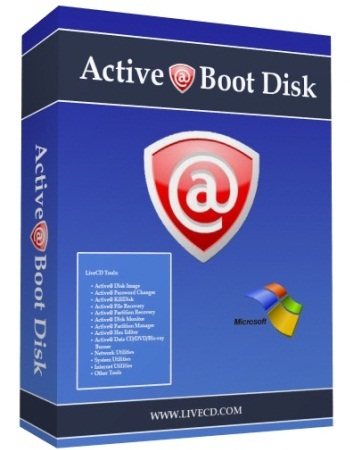 Active@ Boot Disk Suite 8.1.0 (WinPE Bootable CD)-MLA