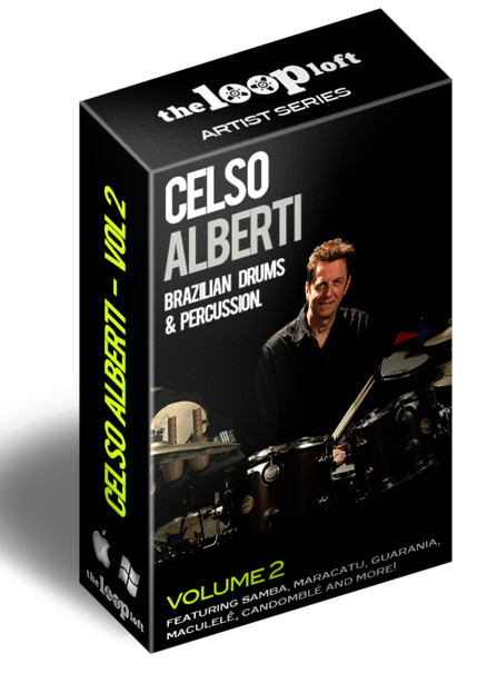 The Loop Loft Celso Alberti Brazilian Drums and Percussion Vol.2 MULTiFORMAT