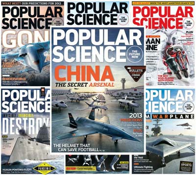   Popular Science  2012  +  2013