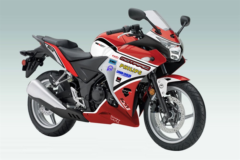 Китайский мотоцикл ZJMM R12 - копия Honda CBR250R