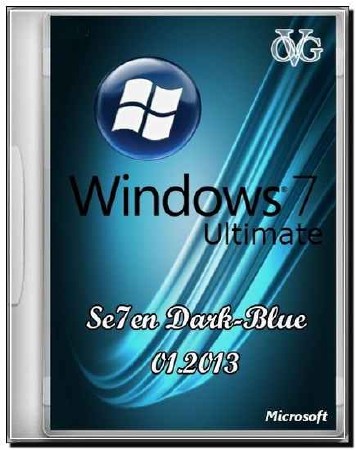 Windows 7 Ultimate SP1 7DB by OVGorskiy 01.2013 (x64/RUS/2013) 