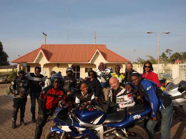 Путешествие на мотоцикле по Нигерии, Африка