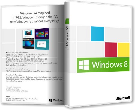 Windows 8 Professional VL Ru by OVGorskiy 01.2013 (RUS/x64)