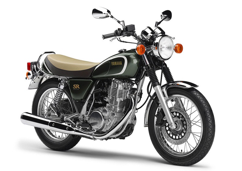 Юбилейный мотоцикл Yamaha SR400 35th Anniversary Edition 2013