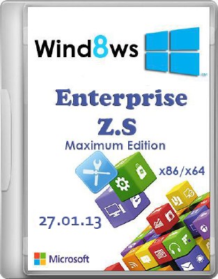 Windows 8 Enterprise Z.S Maximum Edition 27.01.13 (X86/X64/RUS)
