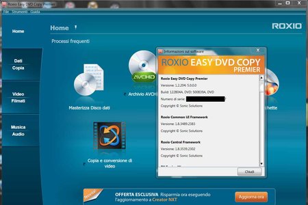 Roxio Easy DVD Copy Premier 1.2.204.5.0.0.0 Build 122B04A
