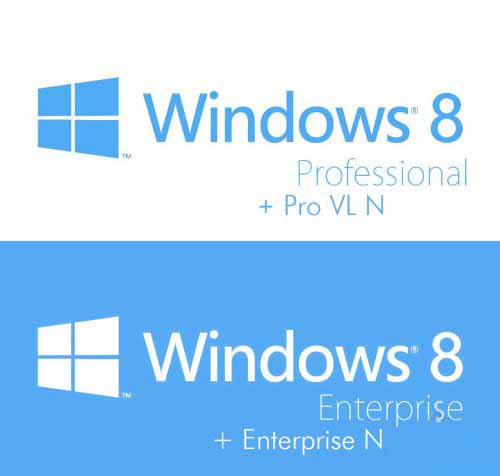 Microsoft Windows 8 Professional VL / Enterprise Final Retail (x86/x64) AIO