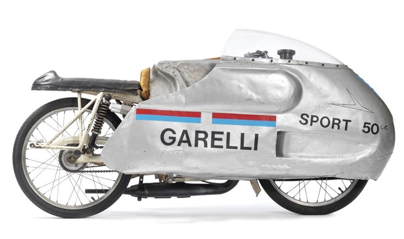 Гоночный мотоцикл Garelli 50 1963