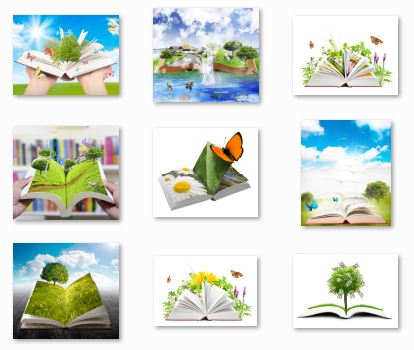 Stock Photos - Book Nature