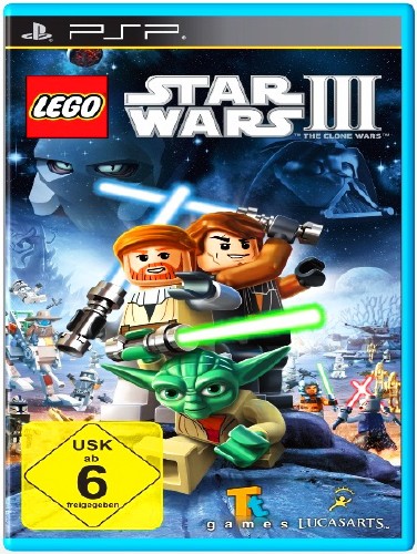 Lego Star Wars III The Clone Wars (2011) (ENG) (PSP) 