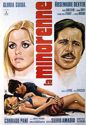 La Minorenne /  (Silvio Amadio, Domizia Cinematografica) [1974 ., Feature, Classic, Comedy, DVDRip]