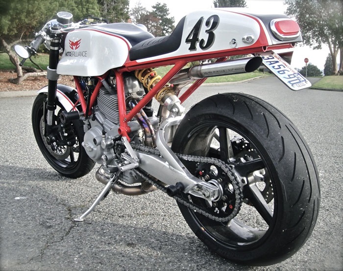 Кафе рейсер Moto Brilliance Ducati 1000