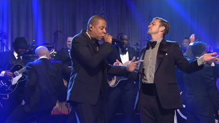 Justin Timberlake - Suit & Tie (Live on SNL) ft. JAY Z (HD 1080p)