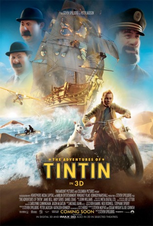 Приключения Тинтина: Тайна единорога 3D / The Adventures of Tintin: The Secret of the Unicorn смотреть онлайн