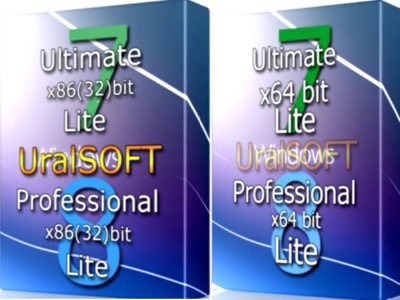 Windows 8x86x64 Pro & Windows 7x86x64 Ultimate UralSOFT Lite v.1.02 (2013/RUS)